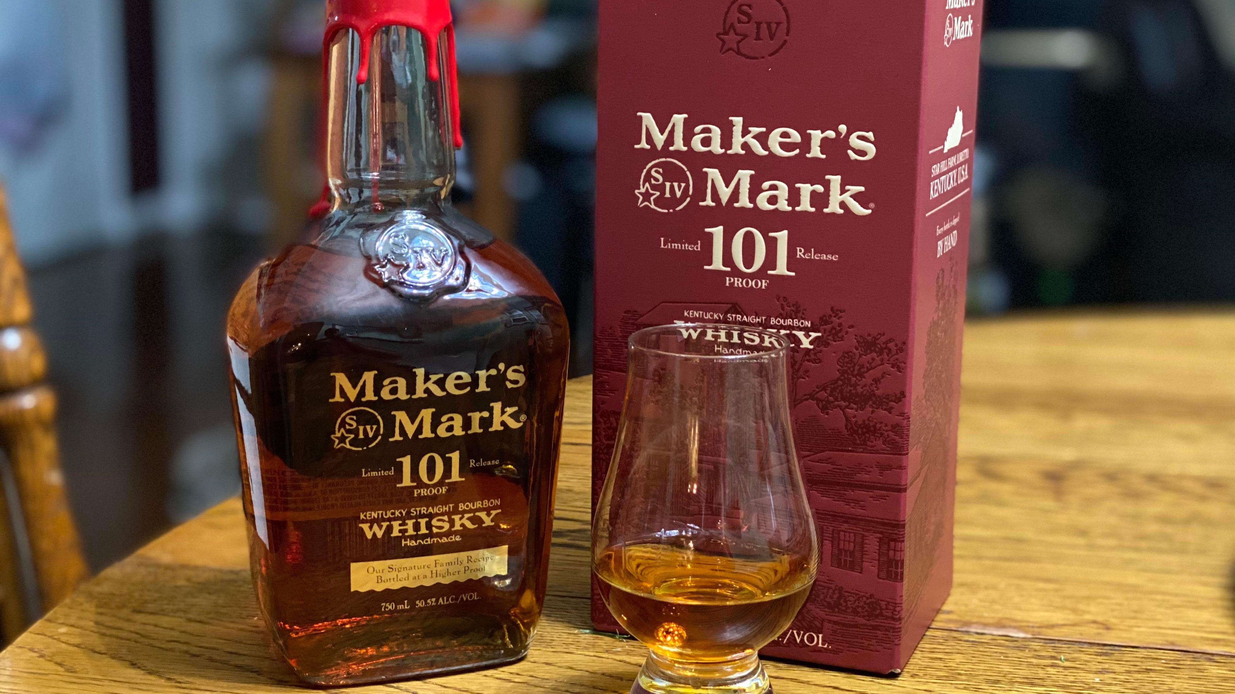 Whiskey Reviews: Makers Mark 101 Proof Bourbon Whiskey (2020 Whiskey Review)