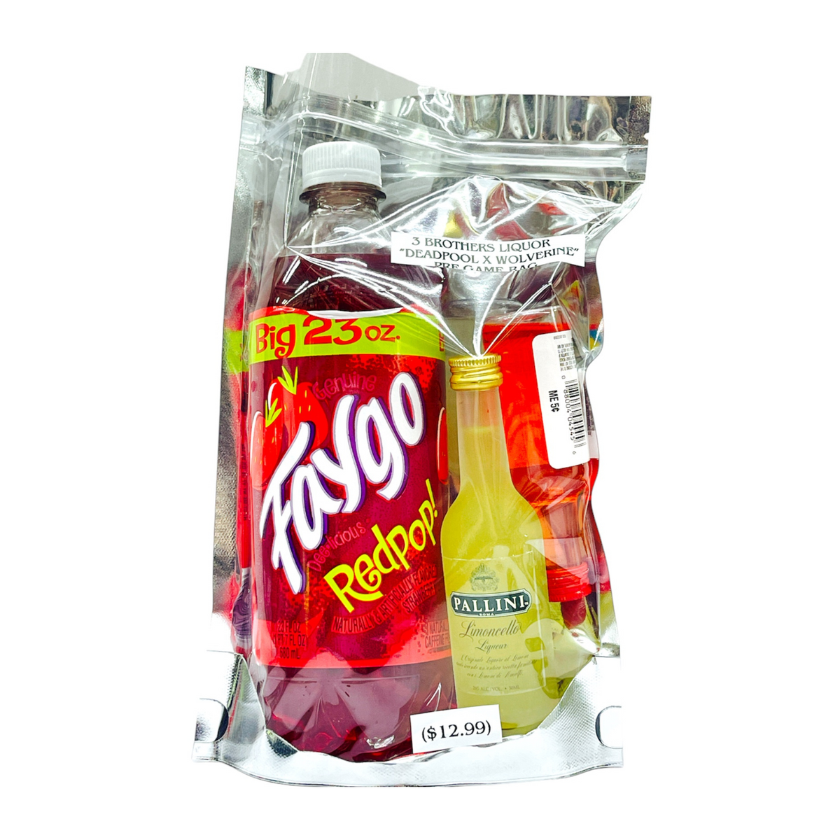 3 Brothers Liquor "Deadpool x Wolverine" Pregame Bag (Contains Alcohol