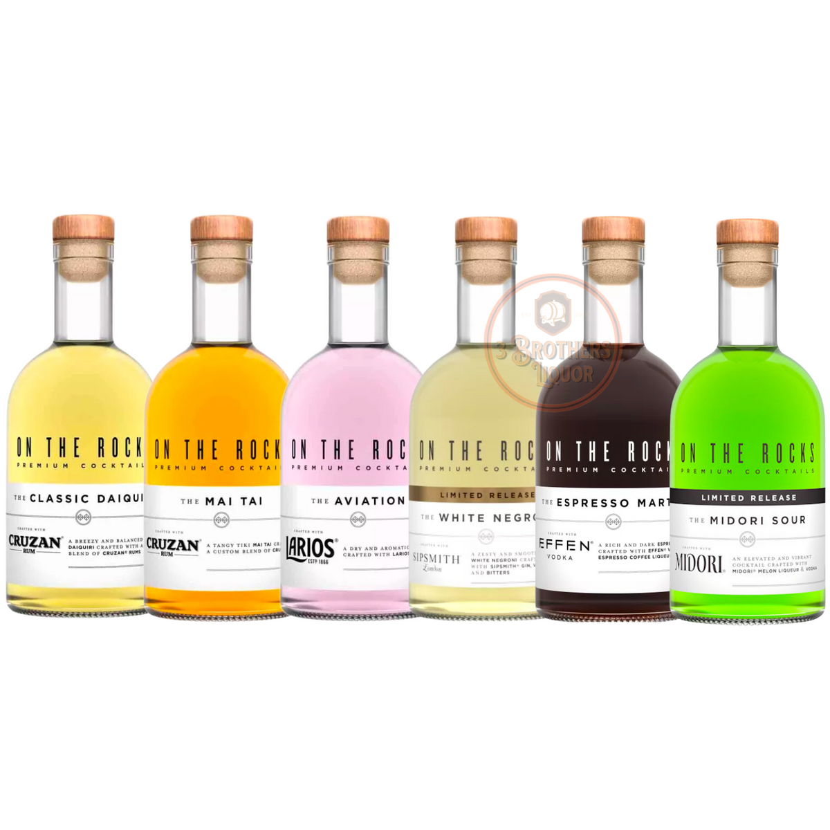On The Rocks Premium Cocktails Bundle Combo 6Pk Set 2 3brothersliquor On The Rocks Premium Cocktails Bundle Combo 6Pk Set 2 3brothersliquor