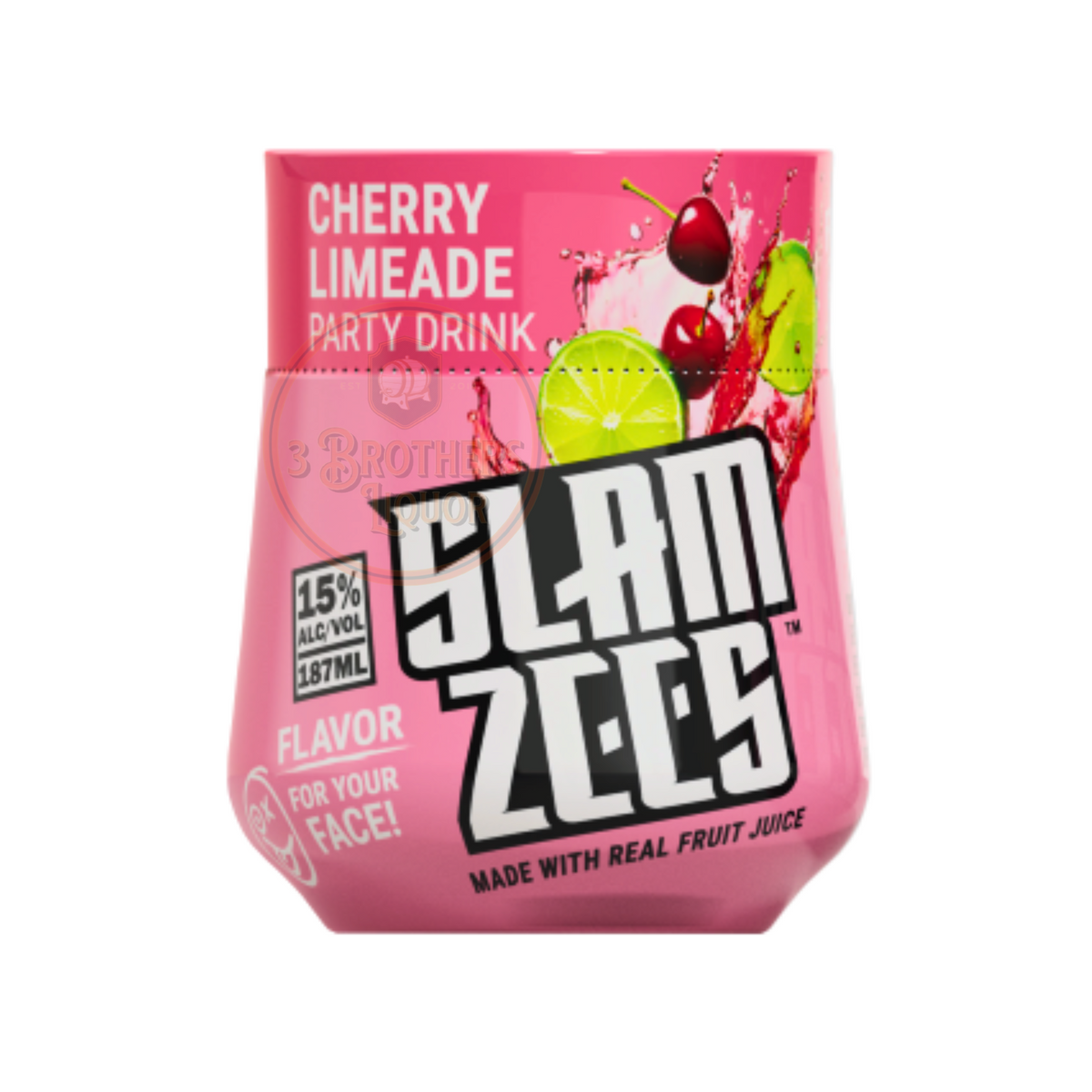 Slam Zees Cherry Limeade Wine Party Drink Cocktail (187ML