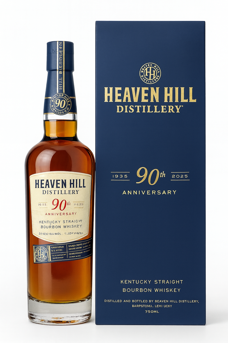 Heaven Hill 90th Anniversary Kentucky Bourbon Whiskey (2025 Heaven Hill 90th Anniversary Kentucky Bourbon Whiskey (2025