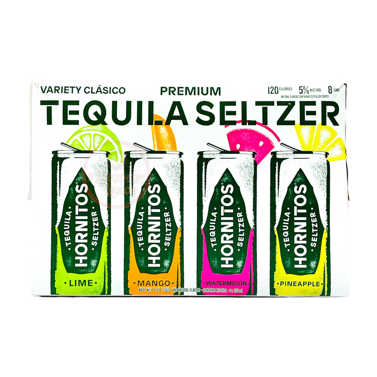 Hornitos Tequila Seltzer Variety 8Pk Clasico Cans 3brothersliquor