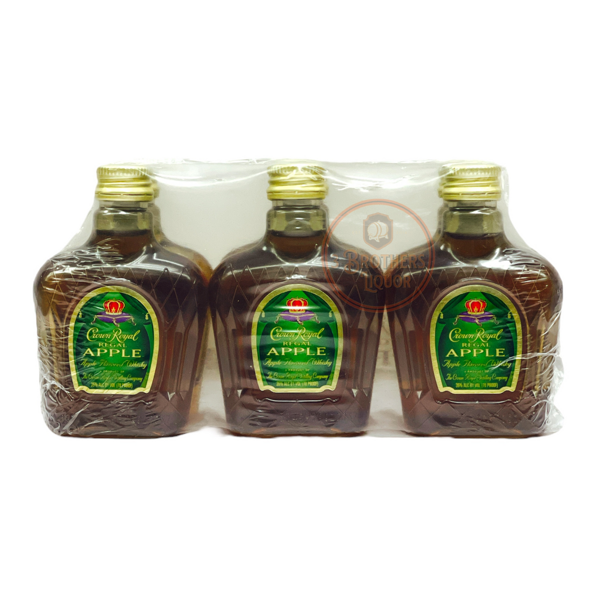 Crown Royal Apple Flavored Canadian Whisky Mini Shots (6 Of 50ML