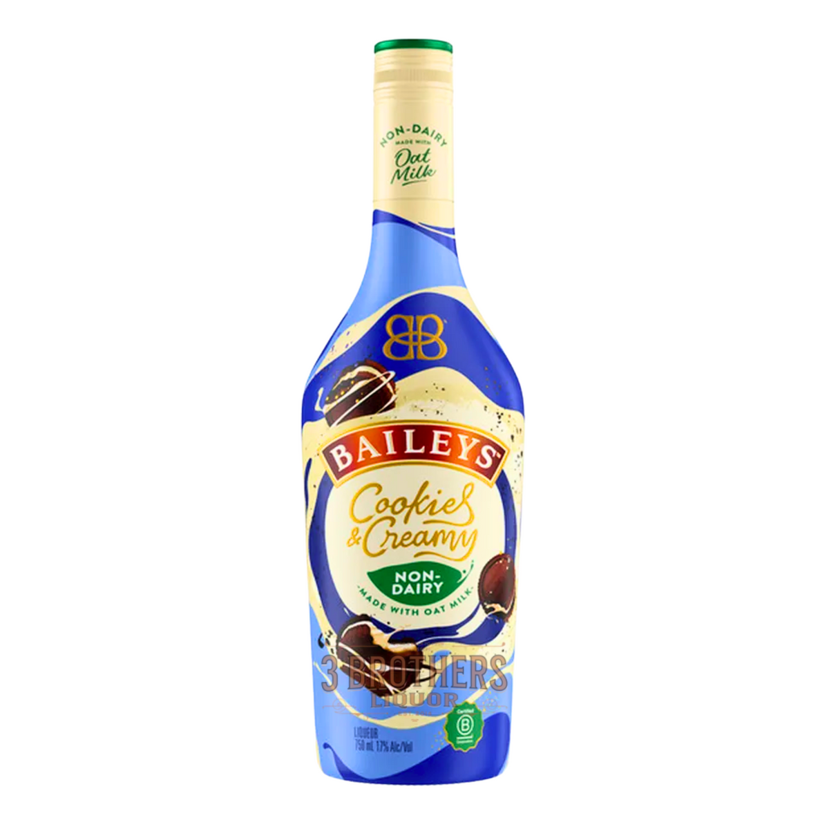 Baileys Cookies & Cream Non-Dairy Made With Oat Milk Cream Liqueur