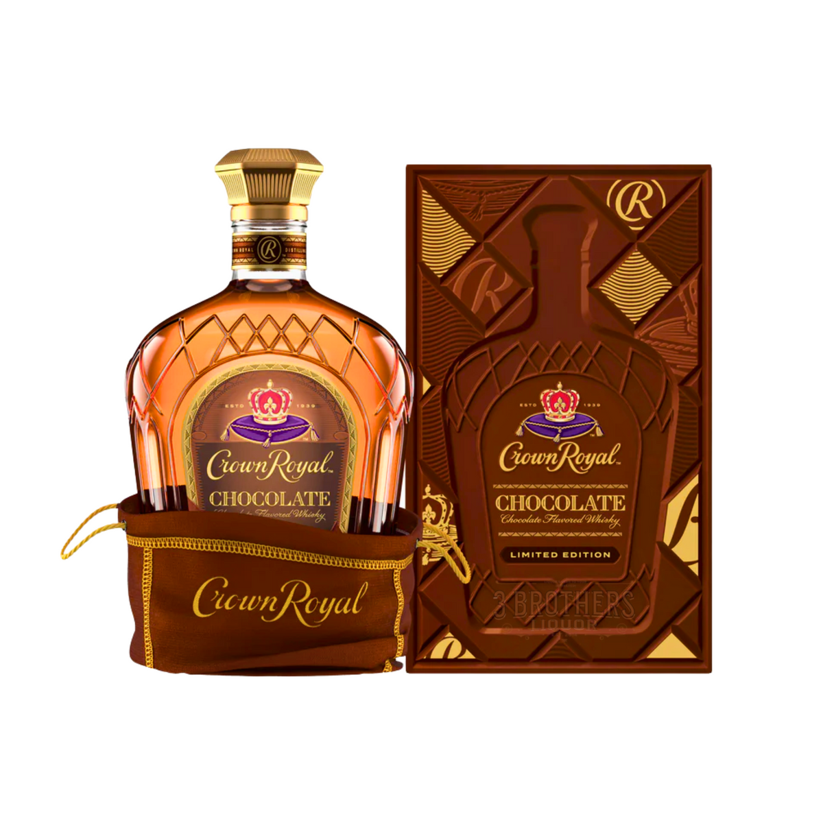 Crown  Chocolate Flavored 限定版 Crown Royal Chocolate Flavored Canadian Whisky (2025 Limited