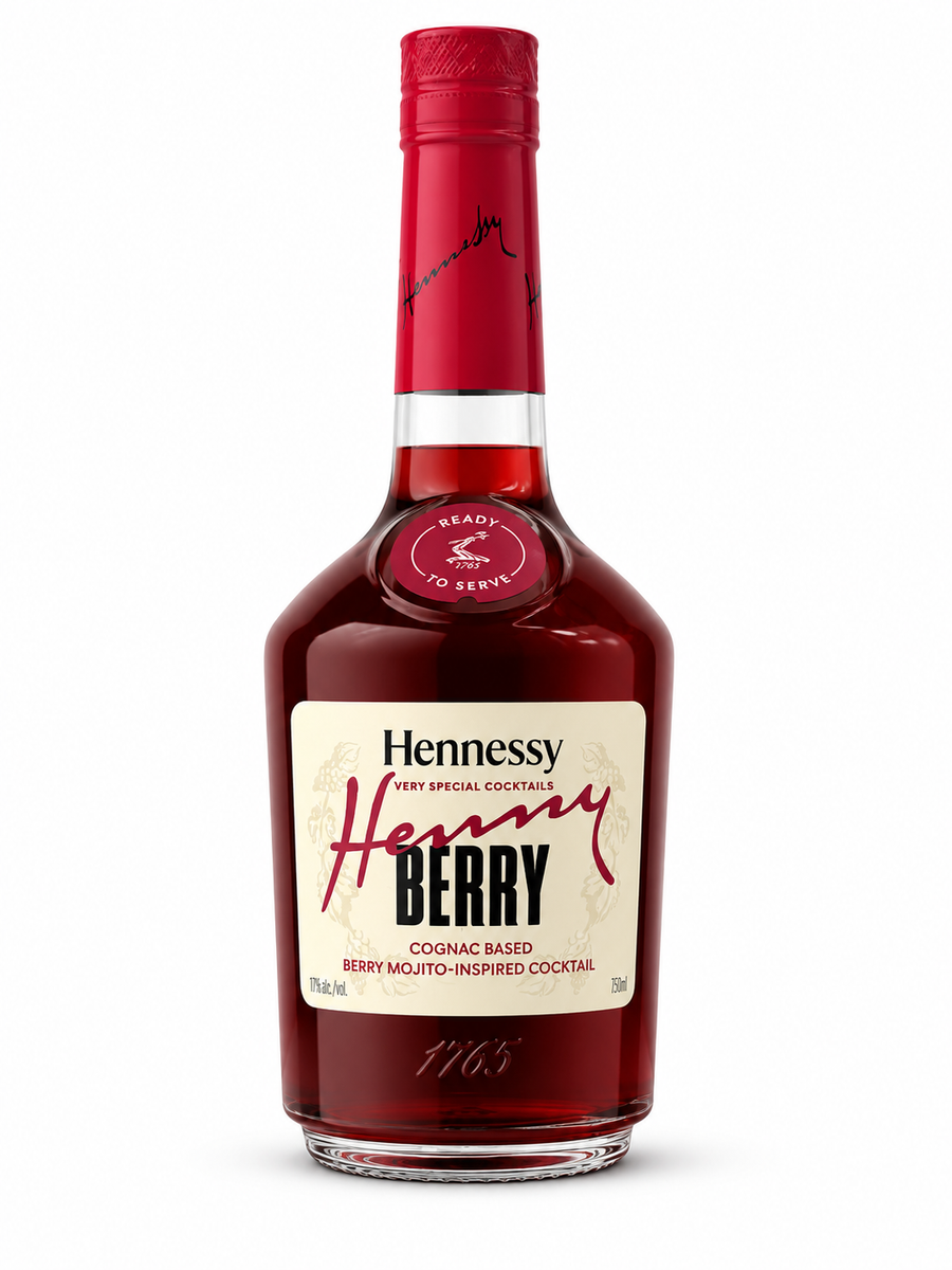 Hennessy Henny Berry 375ml | Cognac Berry Mojito RTD Cocktail