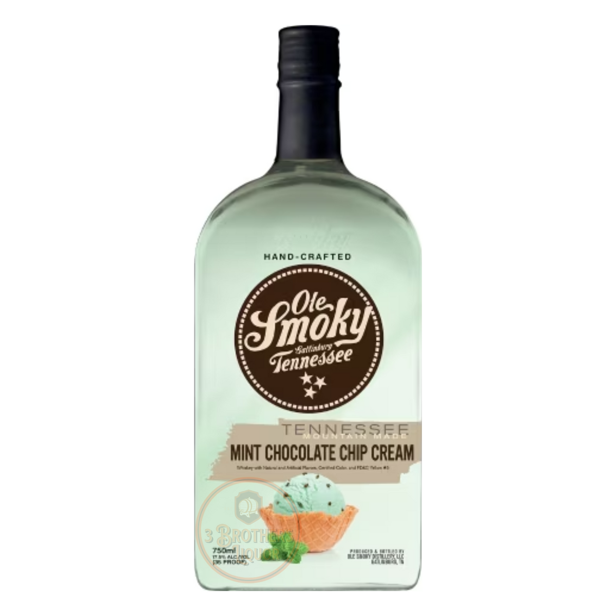Ole Smoky Mint Chocolate Chip Cream Tennessee Flavored Whiskey