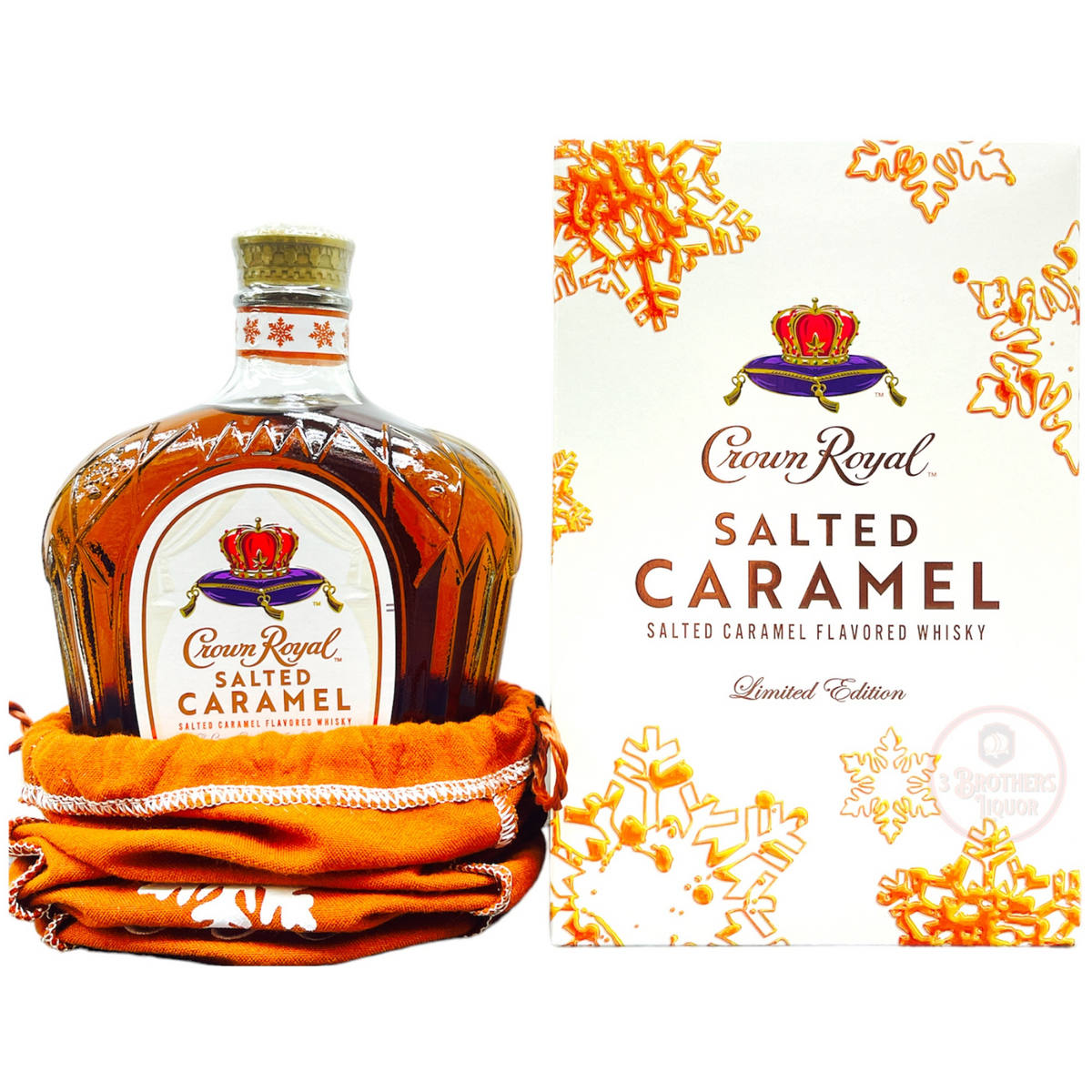 Crown Royal Salted Caramel Flavored Canadian Whiskey Limited Edition 3brothersliquor 7505