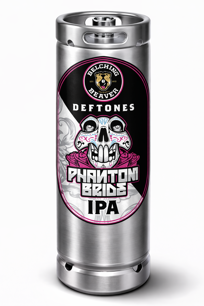 Belching Beaver Deftones Phantom Bride IPA 1/6 Barrel Keg