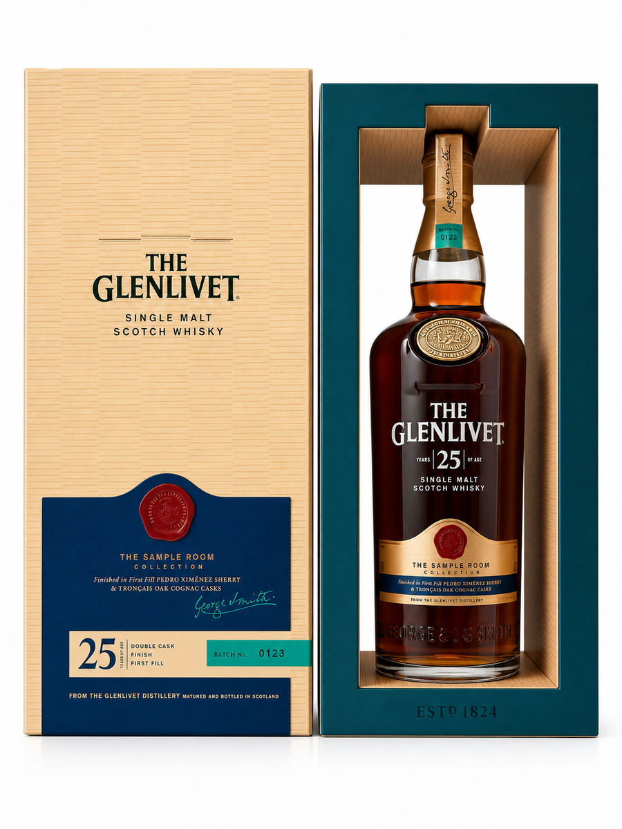 The Glenlivet 25 Year Old Sample Room Collection Single Malt