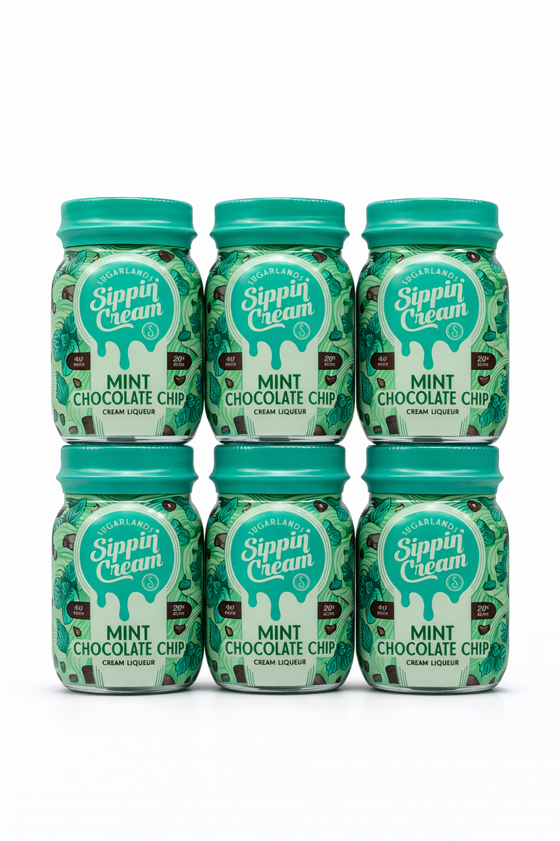 Sugarlands Sippin Cream Mint Chocolate Chip Cream Liqueur Mini