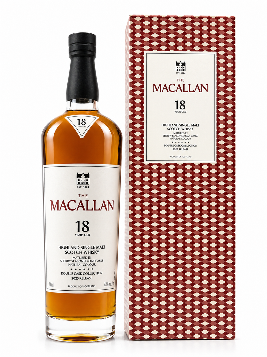 The Macallan 18 Year Old Double Cask 2025 Release Highland Single
