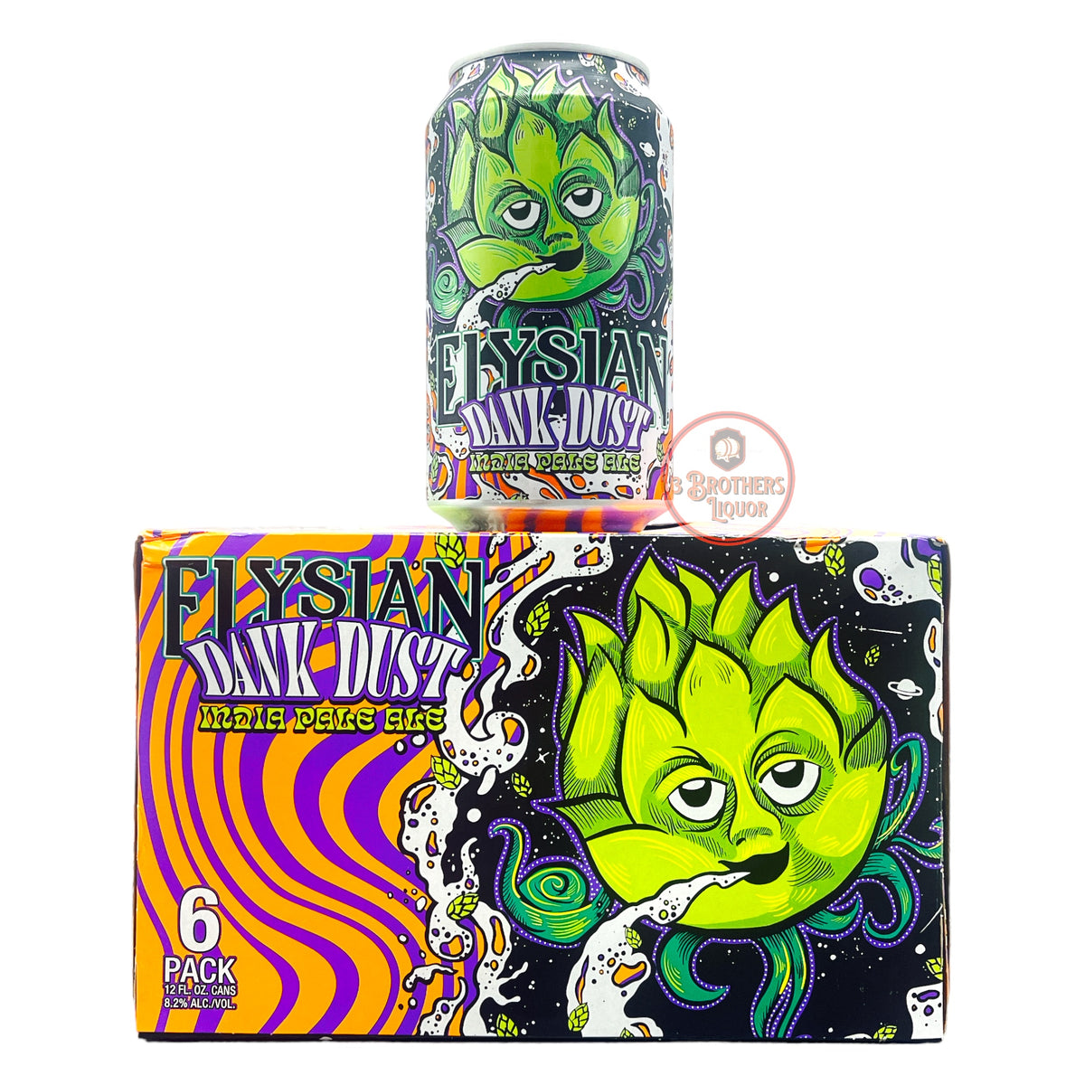 Elysian Dank Dust India Pale Ale IPA (6pk 12oz Cans) 3brothersliquor