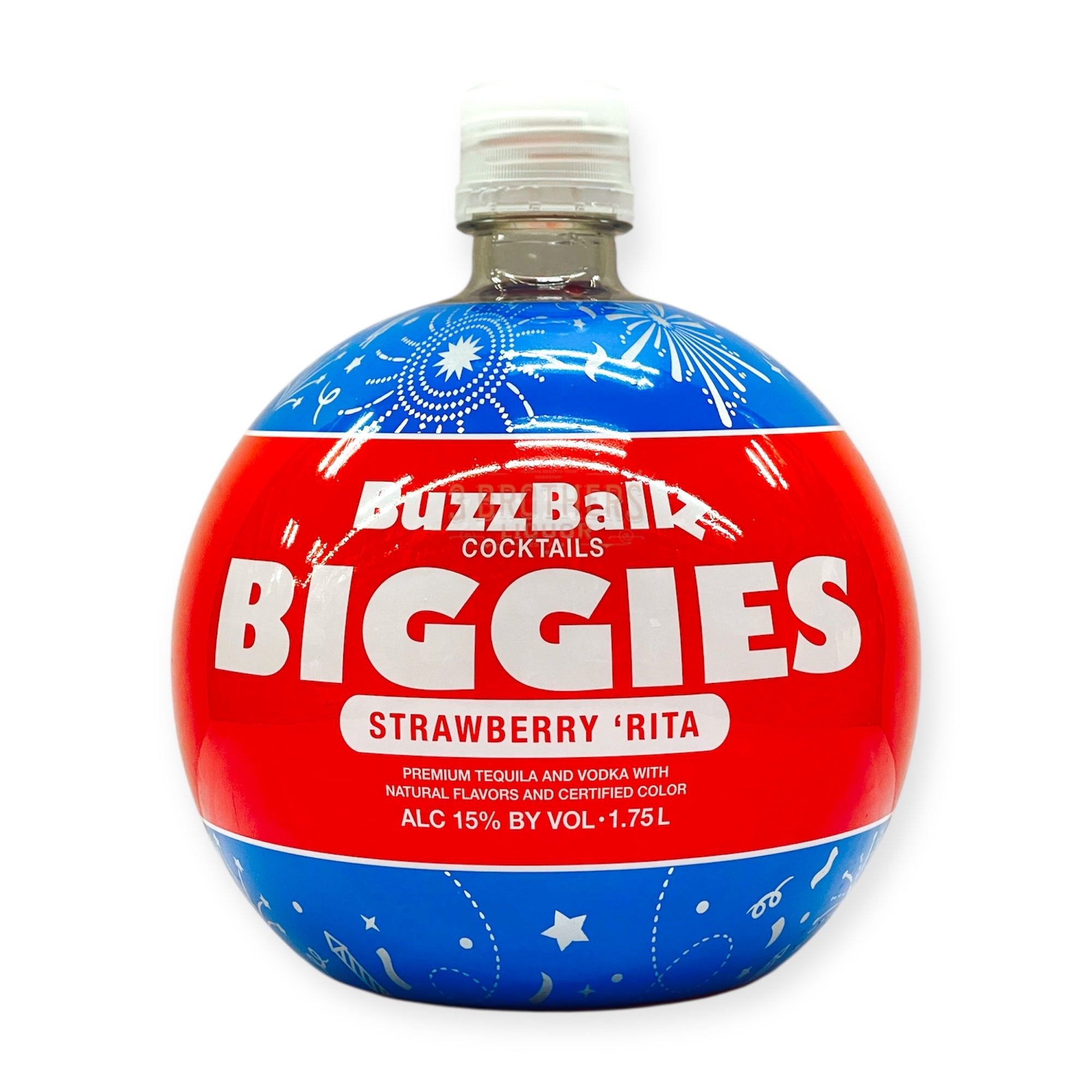 Buzzballz Biggies Strawberry Rita American July 4th Edition