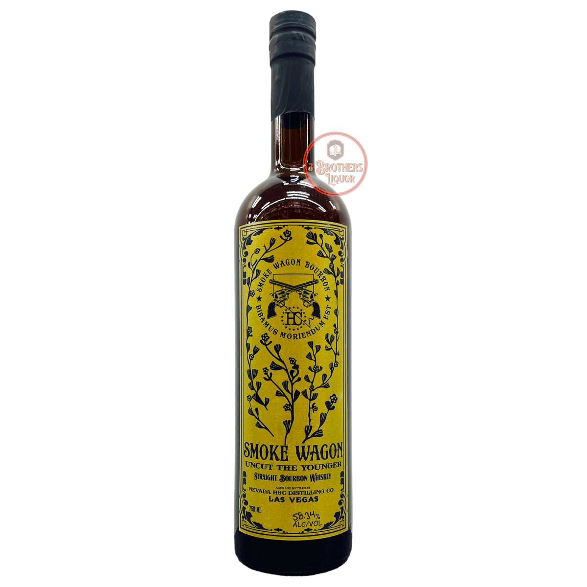 Smoke Wagon Uncut The Younger Small Bourbon Whiskey 3brothersliquor