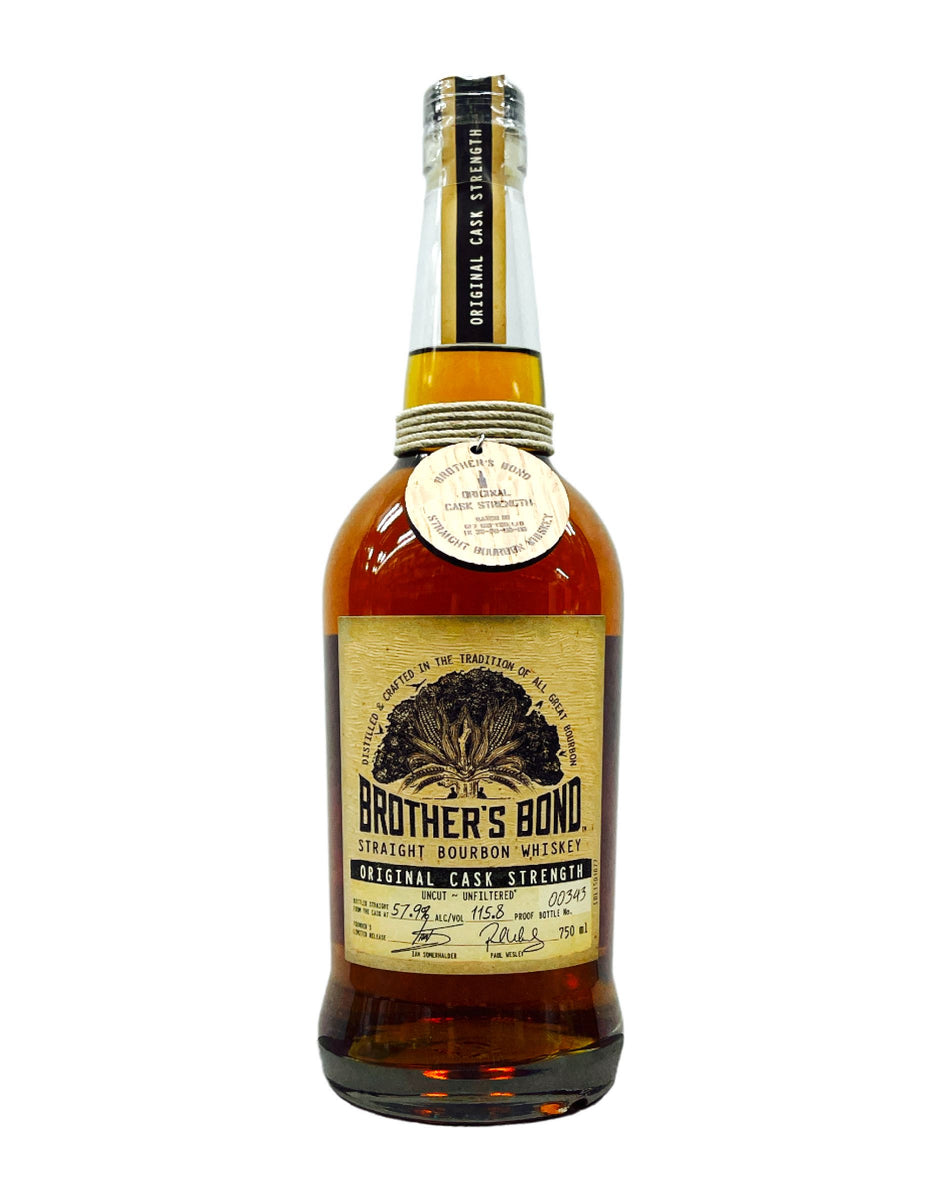Brother's Bond Original Cask Strength Bourbon Whiskey (115.8 Proof