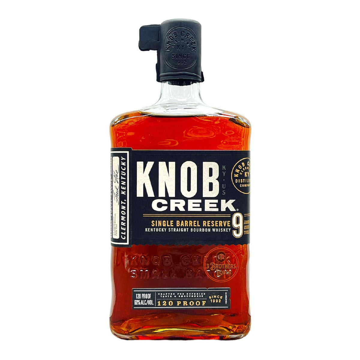 Knob Creek Aged 9 Years Single Barrel Reserve Bourbon Whiskey 