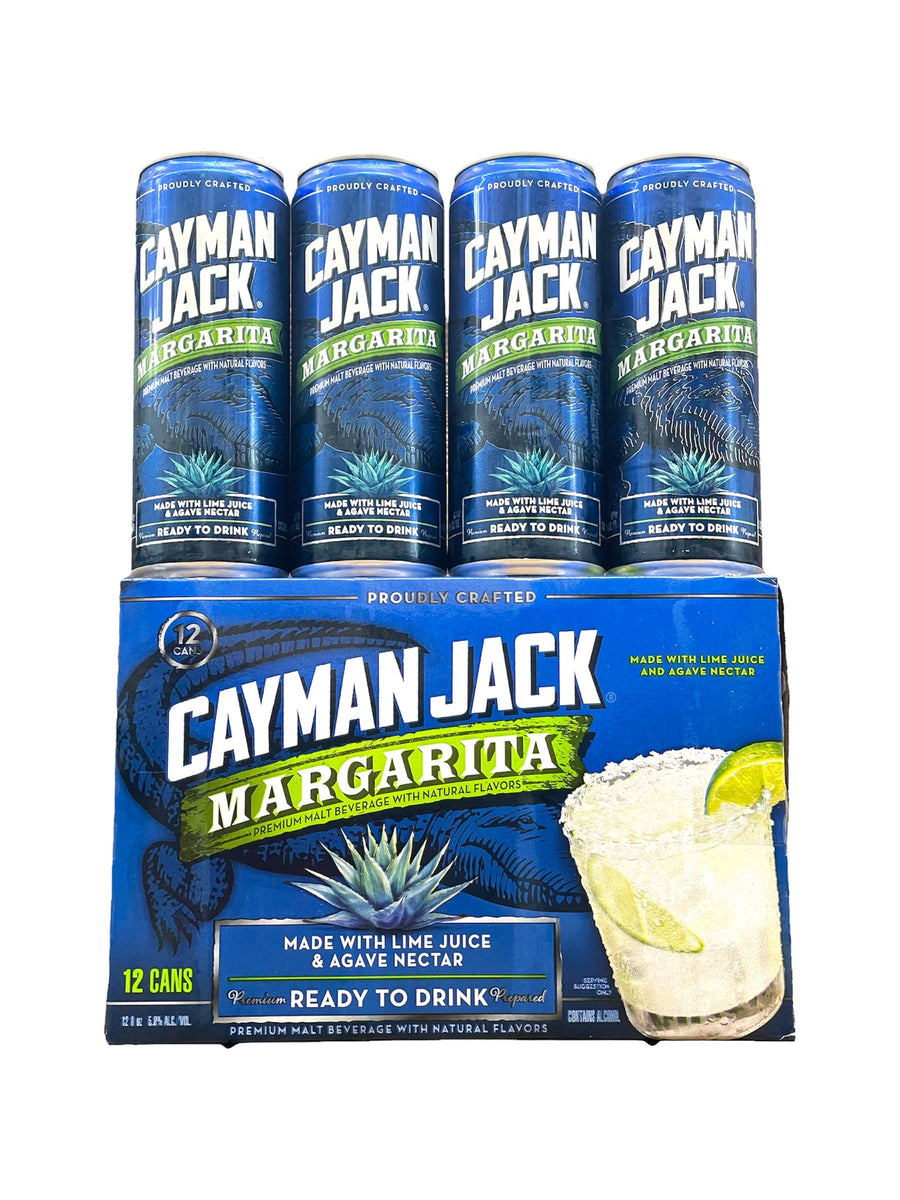 Cayman Jack Margarita Made With Agave And Lime Juice (12oz 12pk Cans 