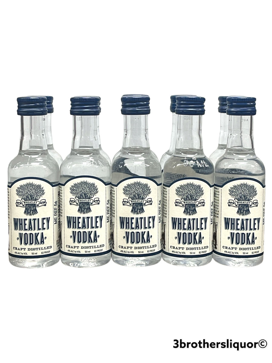 Wheatley Vodka Mini Shots (10 Pack Of 50ML) – 3brothersliquor