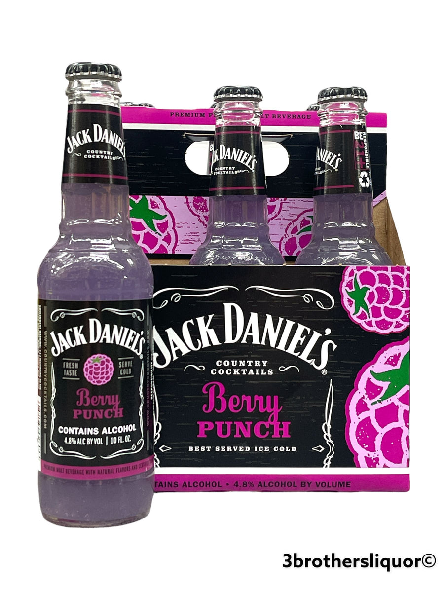 Jack Daniel's Berry Punch Country Cocktails (6PK 10oz Bottles ...