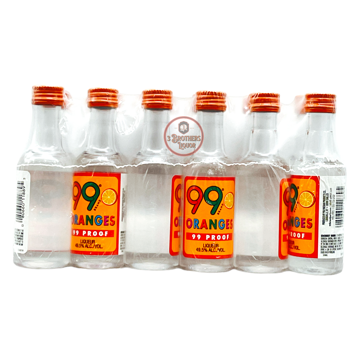 99 Brand Oranges Sleeve Shooters (50ML x 12) – 3brothersliquor