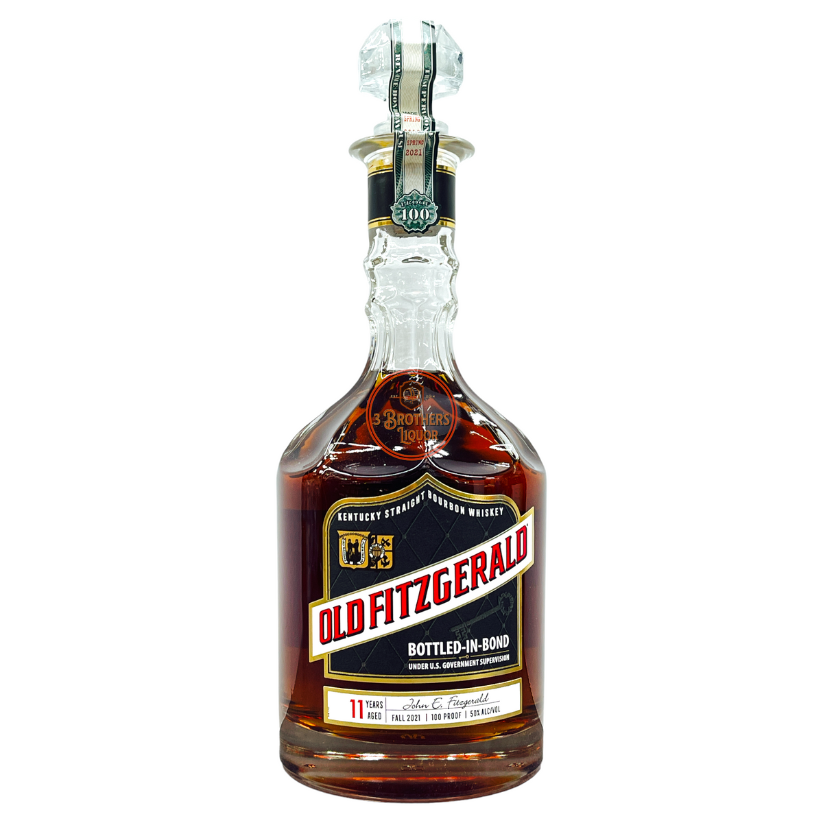 Old Fitzgerald Aged 11 Years Bottled In Bond Straight Bourbon