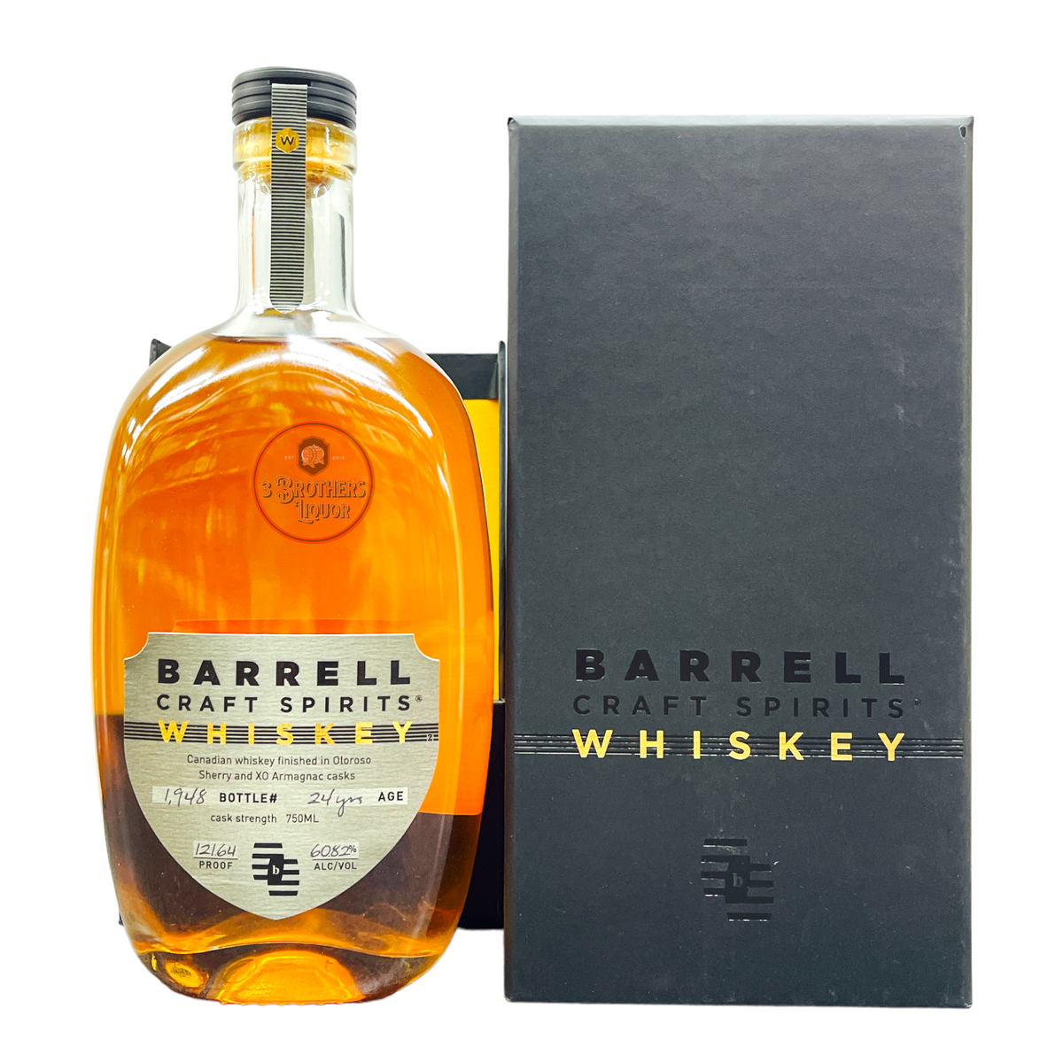 Barrell Craft Spirits Aged 24yr Grey Label Bourbon Whiskey