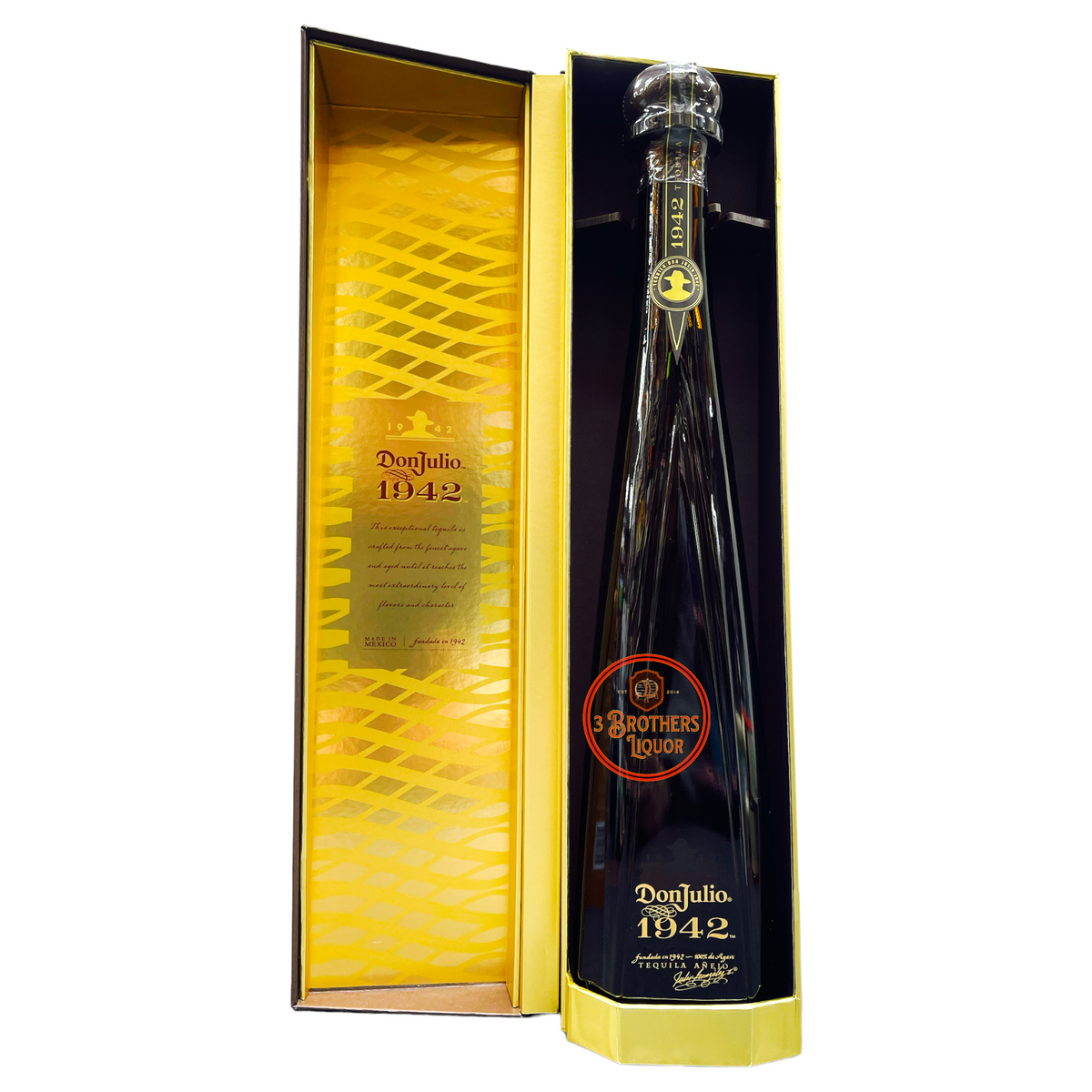 Don Julio 1942 Anejo Tequila W/ Box – 3brothersliquor