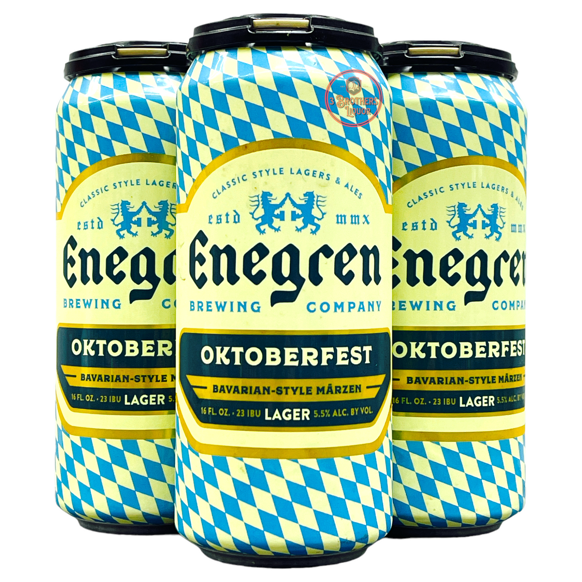 Enegren Brewing Oktoberfest Bavarian Style Lager (4PK CANS