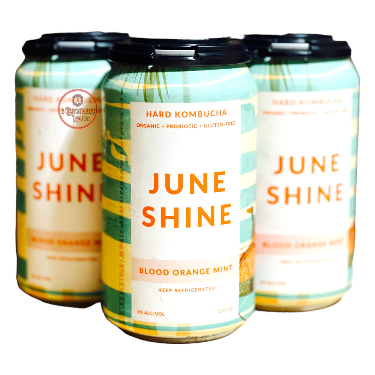 June Shine Blood Orange Mint Hard Kombucha – 3brothersliquor