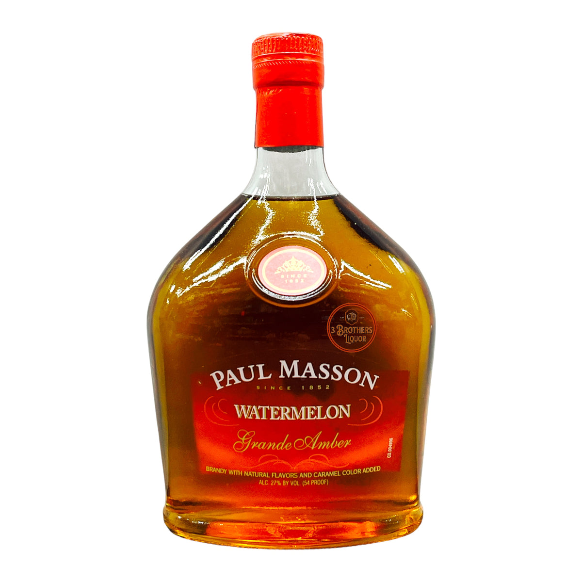 Paul Masson Watermelon Grande Amber Flavoured Brandy 3brothersliquor