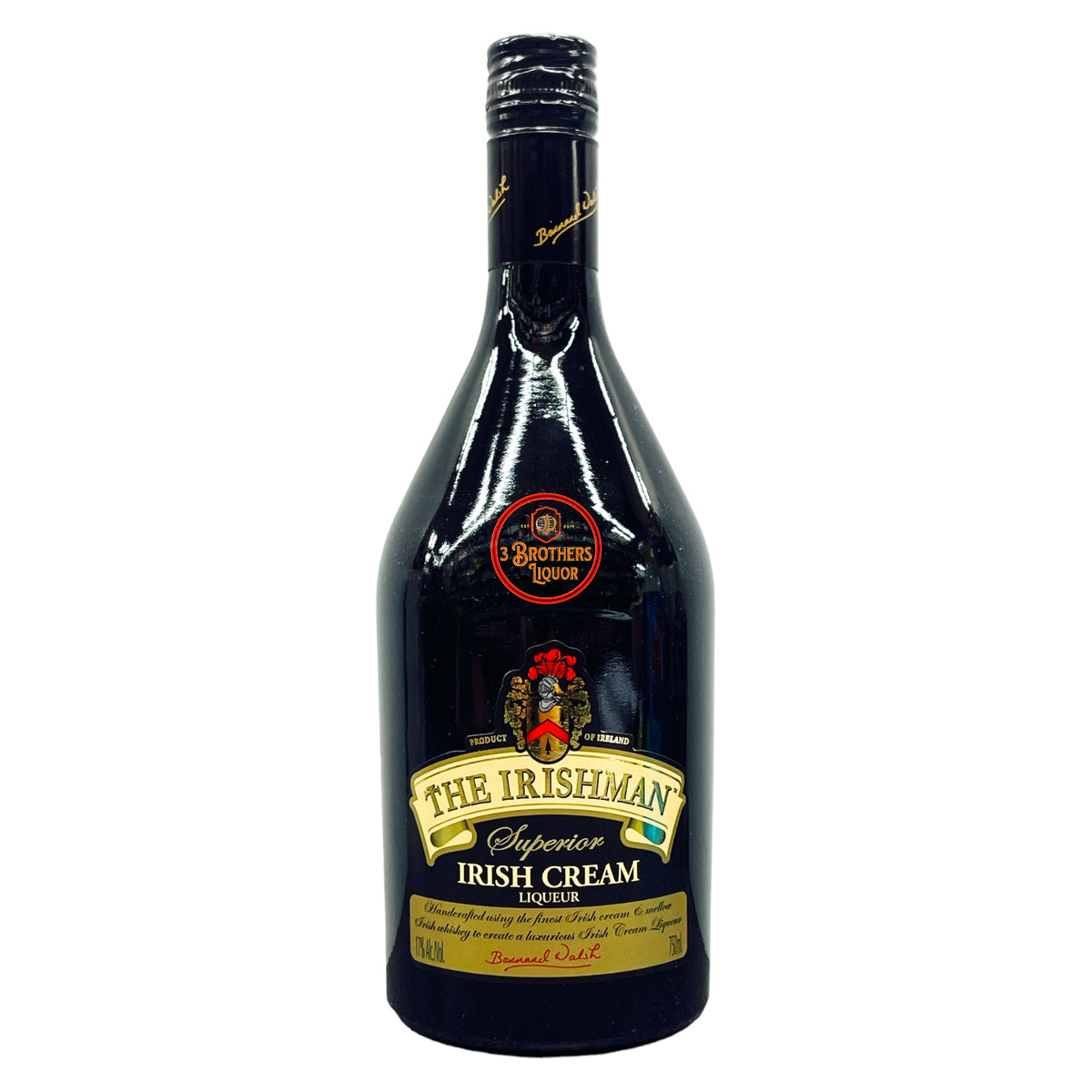 The Irishman Superior Irish Cream Liqueur – 3brothersliquor