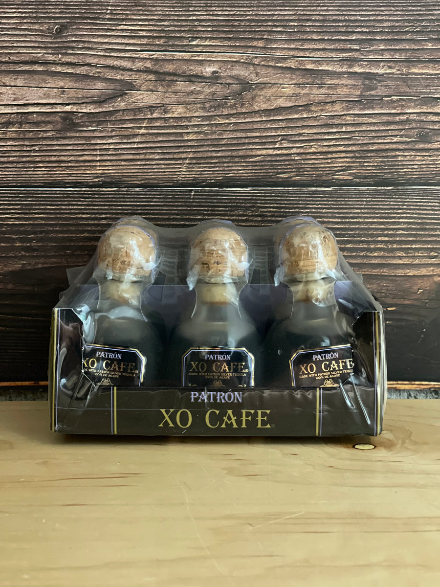 Patron X.O. Cafe Tequila 50ml Shooters (6 Mini Shooters) 3brothersliquor
