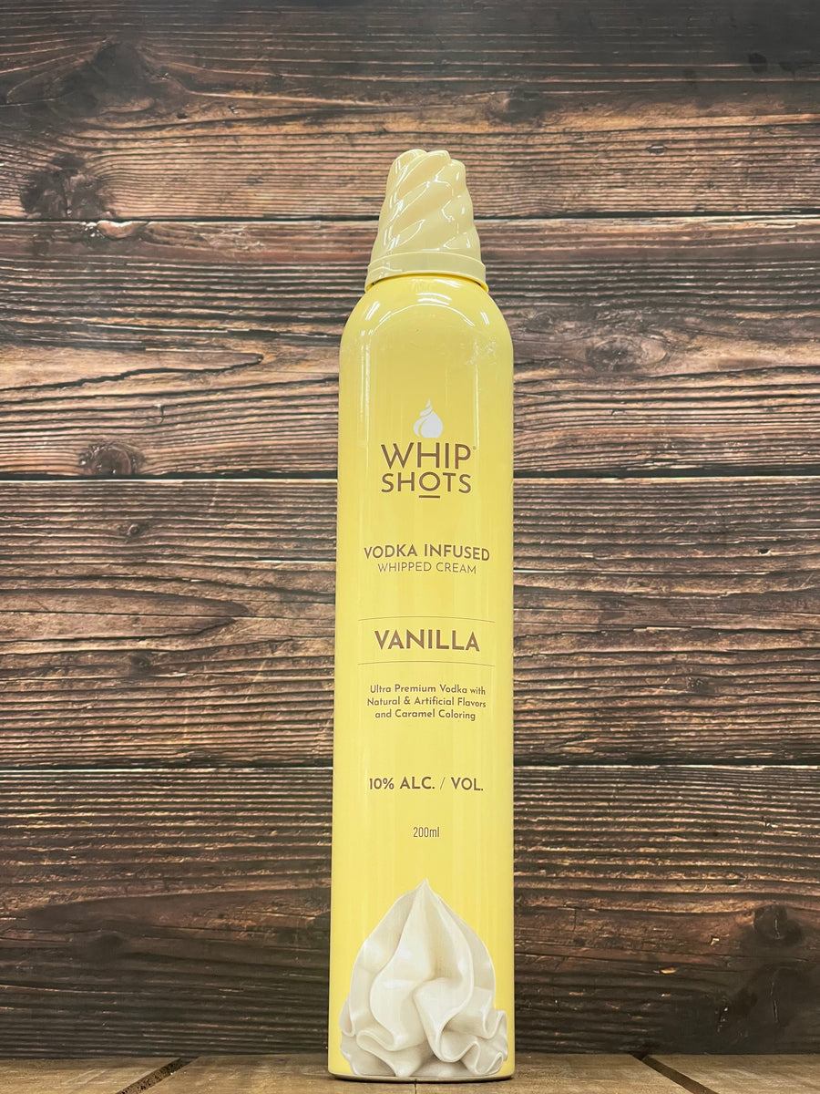 Whip Shots Vanilla Vodka Infused Whipped Cream By Cardi B – 3brothersliquor