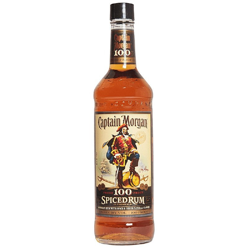 Captain Morgan 100 Proof Spiced Rum 3brothersliquor