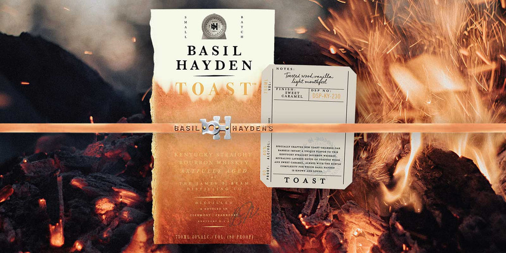 Basil Hayden Reveals Their New Edition Of Toasted Barrel, "Toast" Barrel Bourbon Whiskey