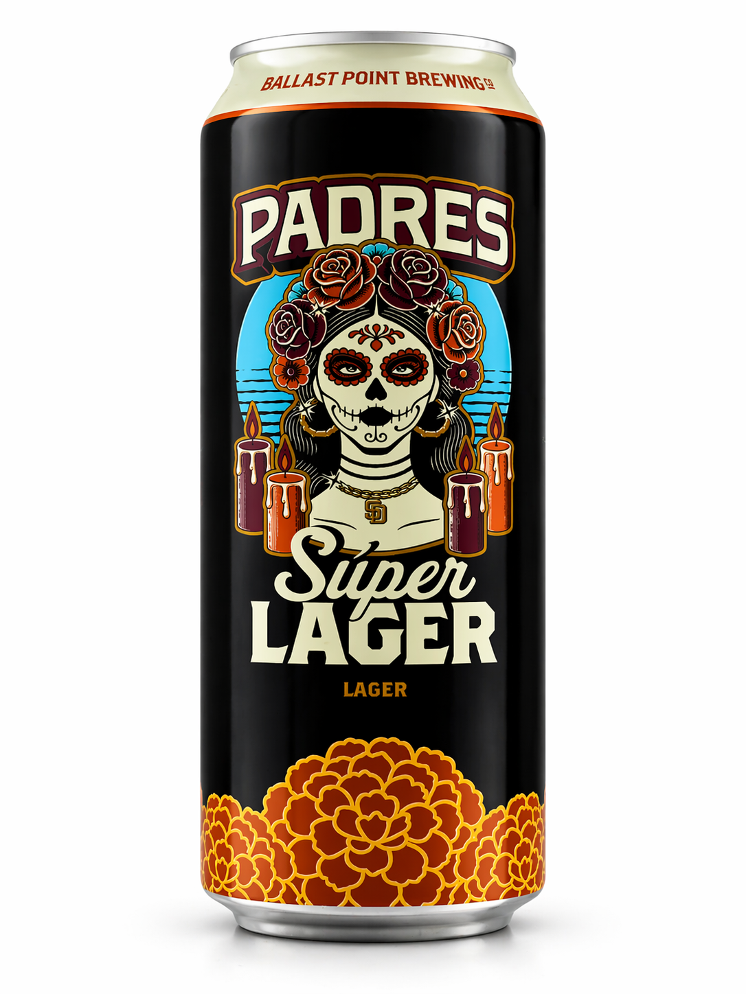 Supeer Lagger Ballast Point Padres Super Lager Single Can | San Diego Beer ...