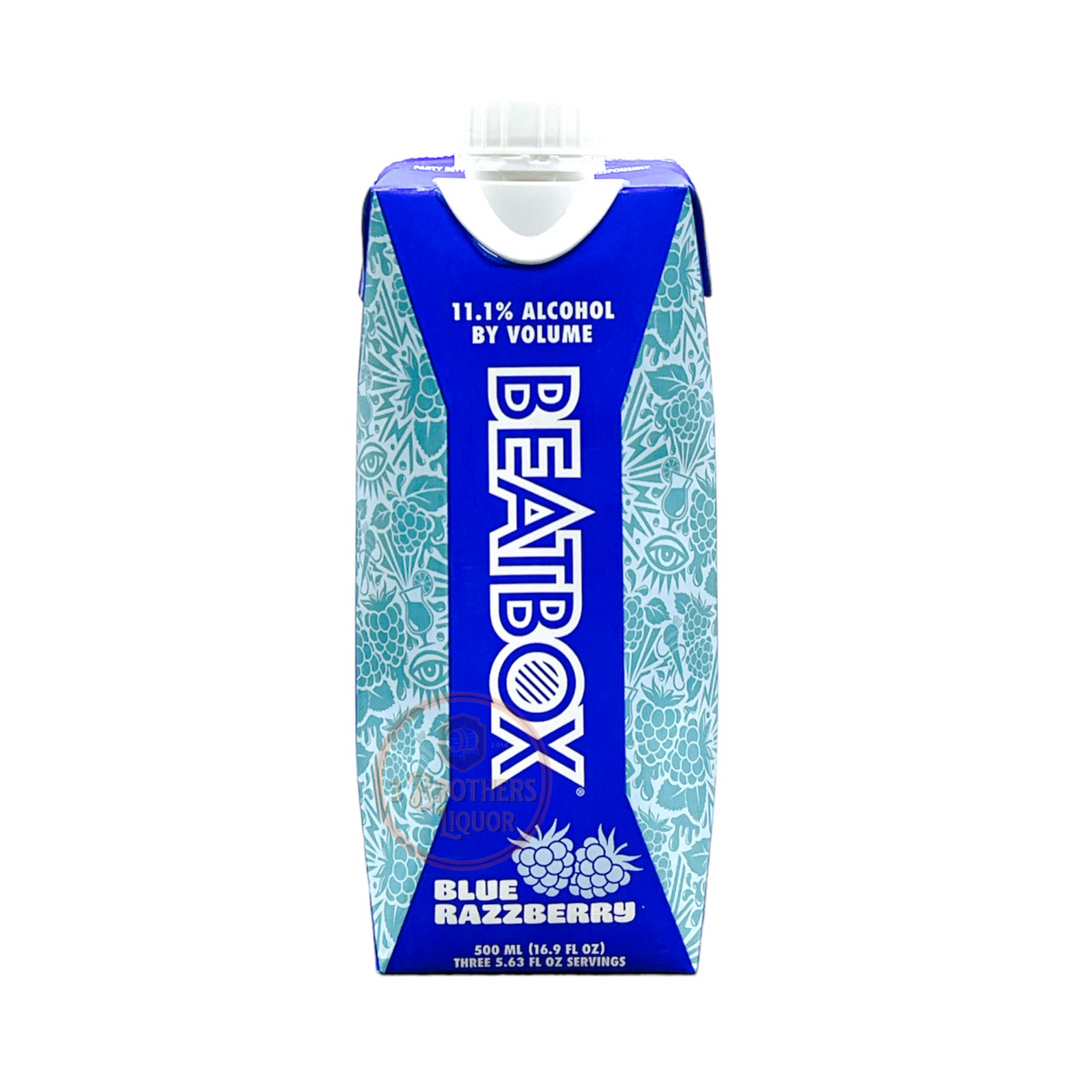 Beatbox Blue Razzberry Malt Beverage (500ML) – 3brothersliquor