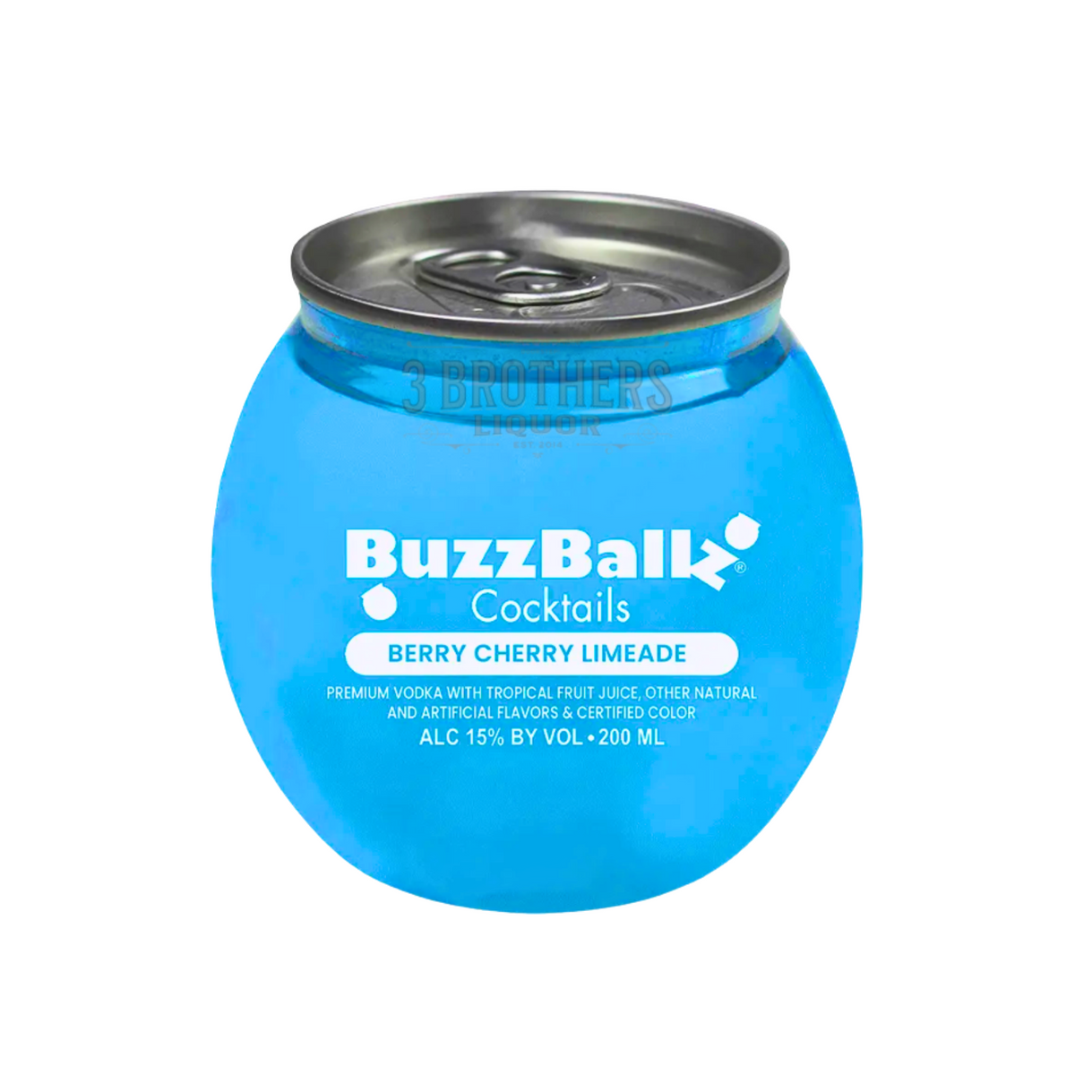Buzzballz Berry Cherry Limeade Blue Buzzball Cocktails (200ML ...