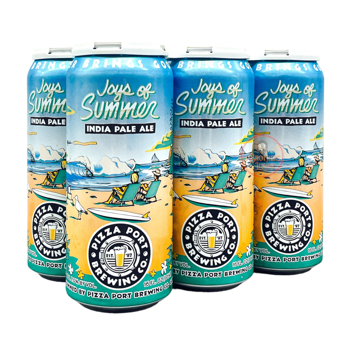 Pizza Port Brewing Joys Of Summer IPA 6Pk Cans – 3brothersliquor