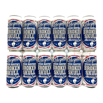 El Segundo Steve Austin's Broken Skull American Lager (12PK Special) - 3 Brothers Liquor