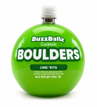 BuzzBallz Cocktails Boulders Lime Rita 3L green spherical bottle