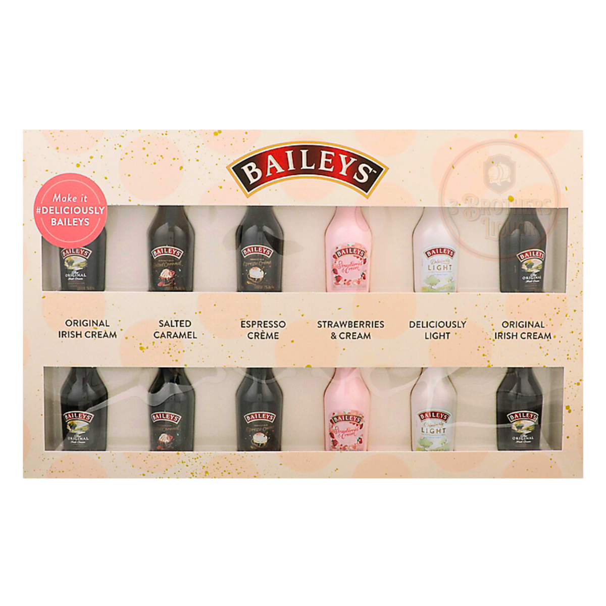 Baileys Cream Liqueur Holiday Gift Set Pack Of Mixed Mini Shots (12 of ...