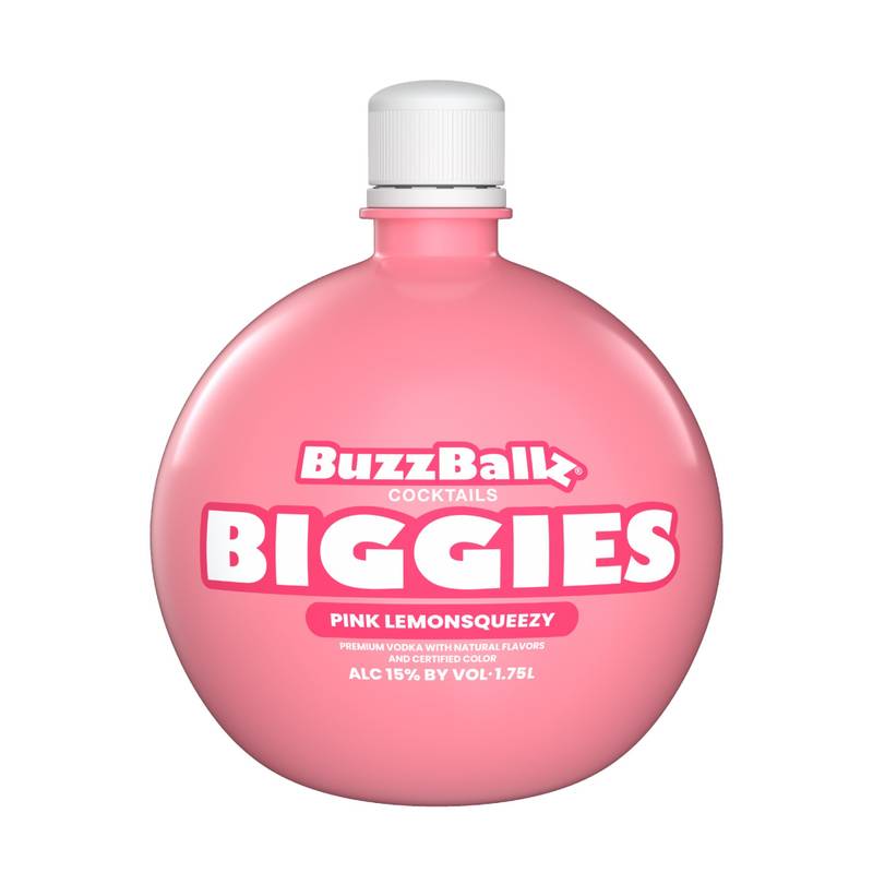 Buzzball Inflatable Buzzballz Pink Lemonsqueezy Cocktail 1.75L – 3brothersliquor