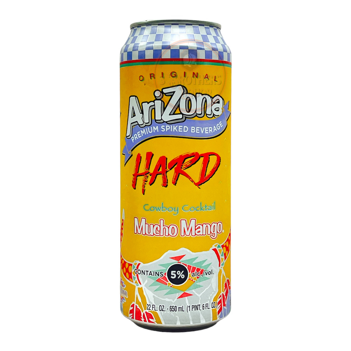 Arizona Hard Mucho Mango Cowboy Cocktail Spiked Beverage 24oz Can ...