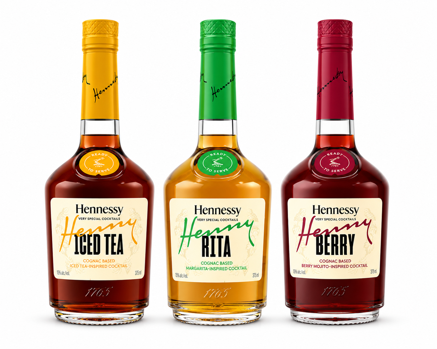 Hennessy Very Special Cocktails 3-Pack 375ml | Henny Iced Tea