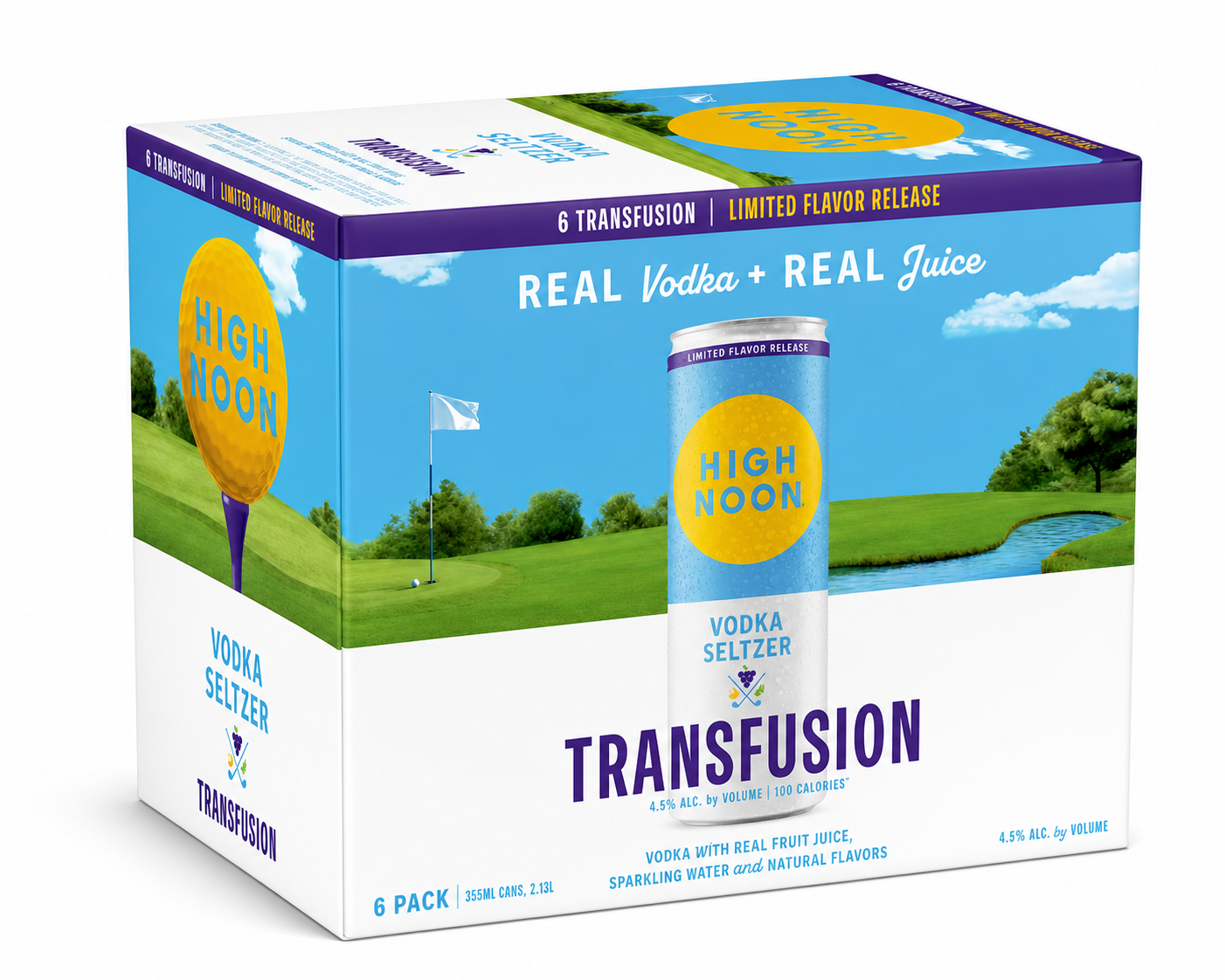 High Noon Transfusion Vodka Seltzer 6-Pack Limited Flavor Release 4.5%