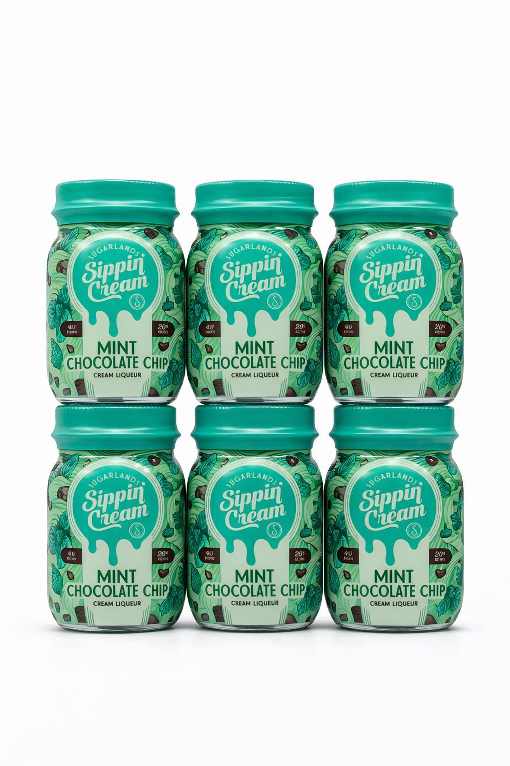 Sugarlands Sippin Cream Mint Chocolate Chip Cream Liqueur Mini