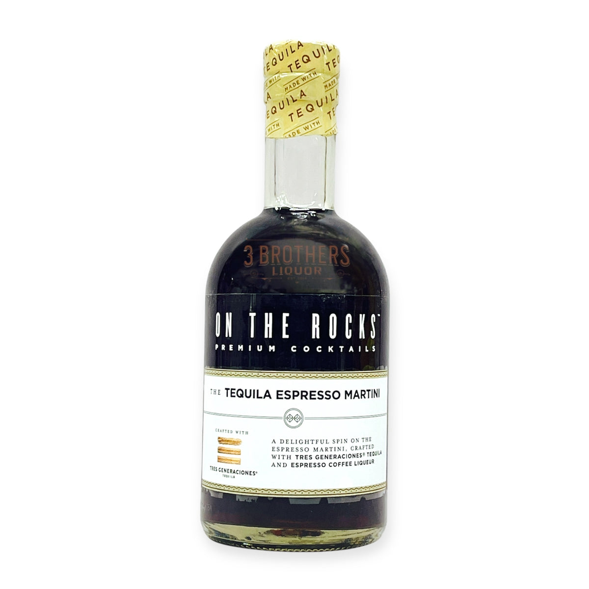 On The Rocks The Tequila Espresso Martini Premium Cocktail (375ML ...