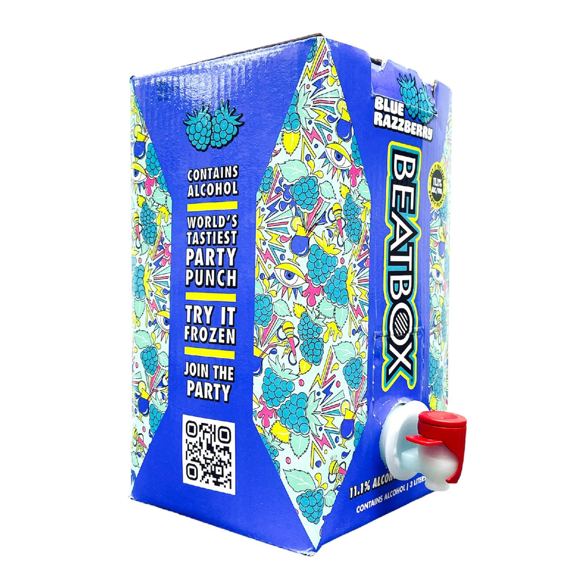 Beatbox Blue Razzberry Malt Beverage 3 Liters – 3brothersliquor
